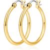 Limerencia Large Titanium Hoop Earrings for Women | Hypoallergenic Thin Round Earrings F136 Implant Grade Titanium Hoops for Sensitive Ears