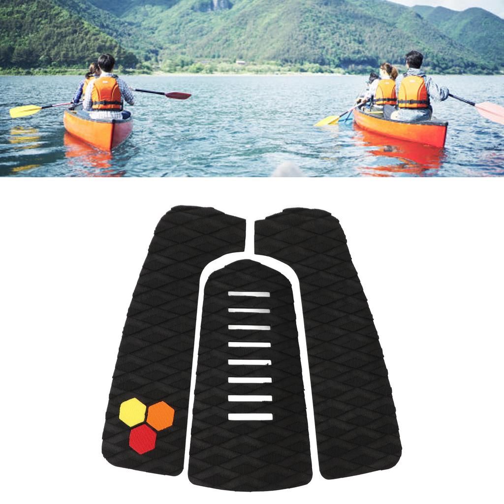 Surf Deck Traction Pad EVA Trimmable Anti Slip Strong Grip Versatile Surfboard Accessory for Yacht Longboard Paddleboard