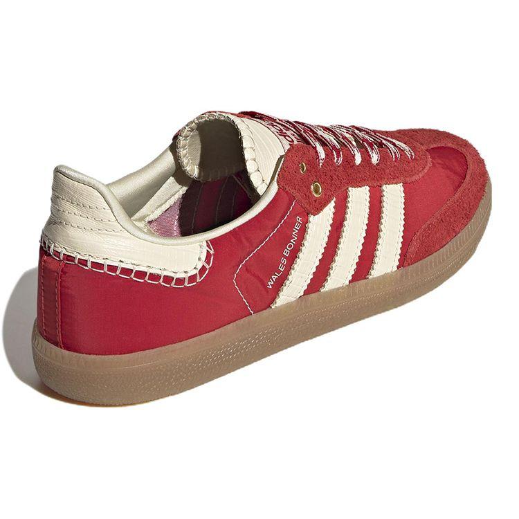 Wales Bonner x adidas Samba Scarlet Унисекс Кроссовки Оранжевый Оттенок экрю GY6612