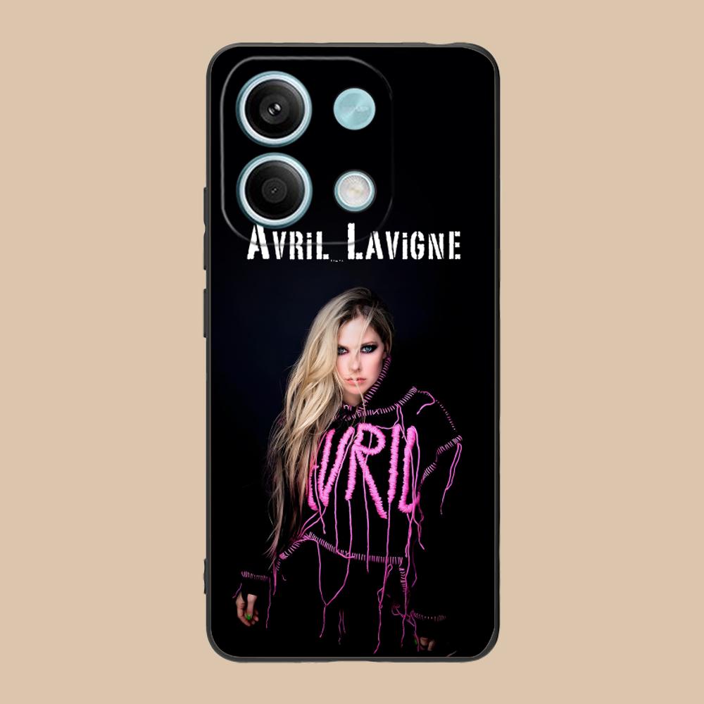 Avril Lavigne Matte TPU Mobile Phone Case for Xiaomi 15 14 13 12 Mi 11 T Ultra Lite Pro S X 5G Colorful Printing Cover