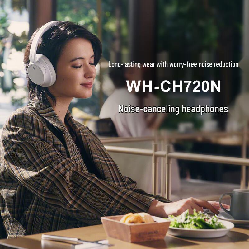 Sony WH-CH720N AI Noise-Cancelling Wireless Headphones