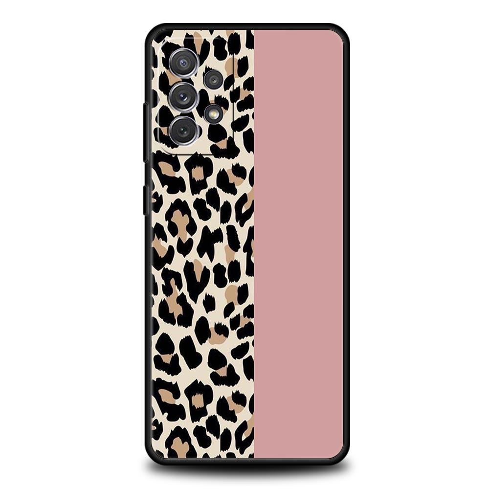 Чехол для телефона Samsung Galaxy A15 A13 A51 A71 A41 A31 A21S A03S A05 A35 A55 A23 A25 A33 A53 A73 5G Чехол Леопардовый принт Гепардовый принт