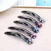 Crystal Hair Pins Black Hair Clip Hairgrips Barrettes Headwear for Kids Girls Hair Accessories