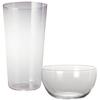 Shotoku Glass Usuhari Tumbler L Persimmon Pea Small Bowl Set 2911092 &