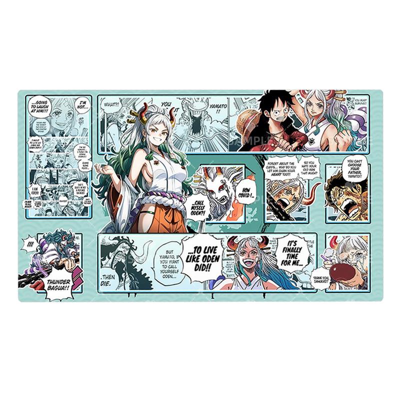 8 Моделей DIY One Piece Ута Эйс Луффи Игровая подставка для карточных боев Opcg Дофламинго Ямато Одиночная настольная игра Карточный бой Карточная подставка