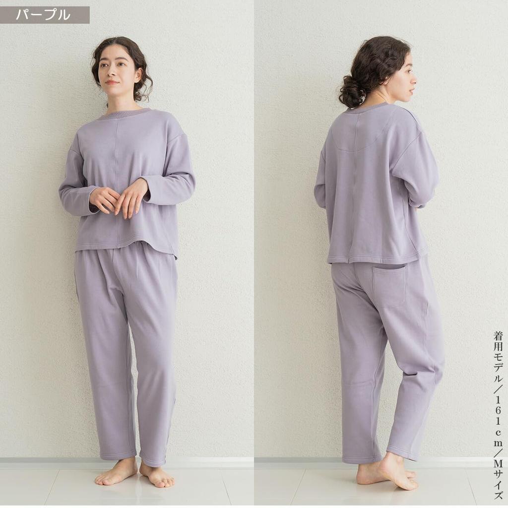 Увлажняющая группа холдингов Пижама с круглым вырезом с подкладкой из меха на спине для чувствительного хлопка Длинная однотонная Живот Удобная для больницы Подходящая для