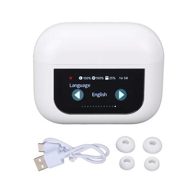 Беспроводные наушники Bluetooth 5.4 с сенсорным зарядным кейсом, игровые наушники с низкой задержкой, шумоподавление ANC