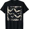 Bat Vampire Horror Horror Halloween Gothic T-shirt Men's T-shirt Four Seasons Unisex Pure Cotton Casual Fashion Street Wear