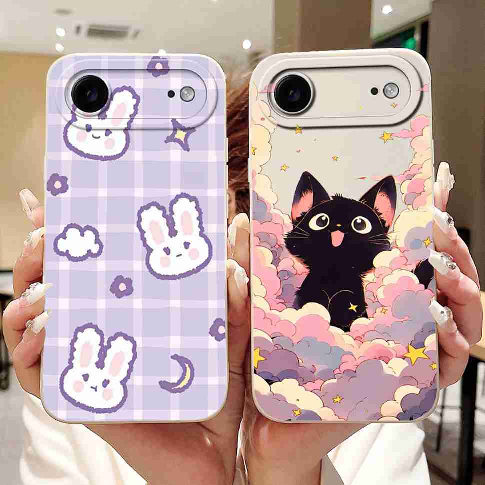 For Apple iPhone Air Case  A3260 A3516 Unique Art Painted Cover Silicone Soft Phone Case For IPhone 17 Air IPhoneAir Cover Coque