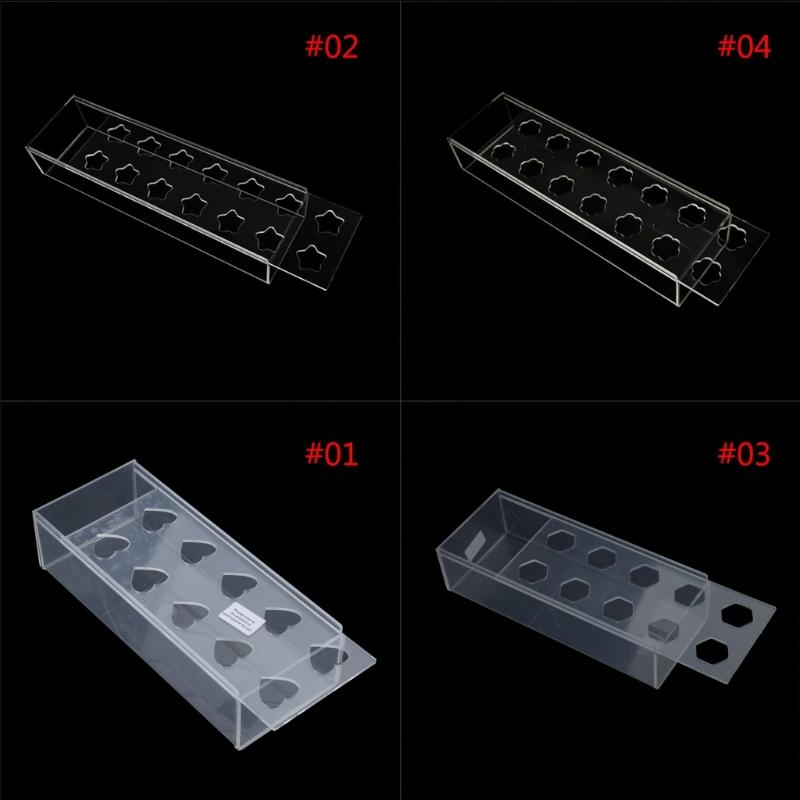 Прямоугольная прозрачная акриловая ваза для цветов, декоративная длинная прямоугольная цветочная центральная часть для вечеринки