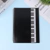 Blank Music Stationery Score Manuscript Book Writing Stave Notebook Black 50 Sheets Notebooks For Songwriters
