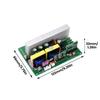 Повышающий трансформатор DC12V-14.5V до AC220V Плата инвертора 500 В Повышающий преобразователь Зарезервированный интерфейс вентилятора контроля температуры