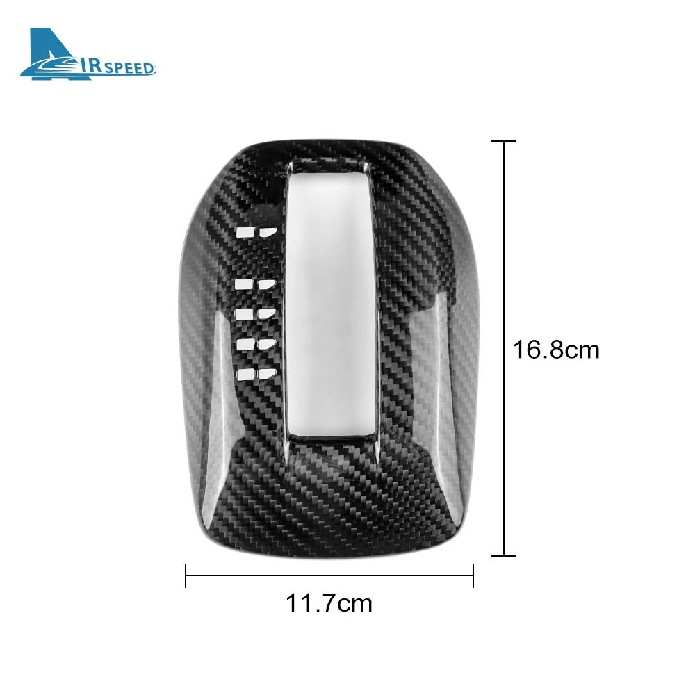 For Chevrolet Camaro 2010 2011 2012 2013 2014 2015 Real Hard Carbon Fiber Car Gear Shift Panel Interior Trim Accessories