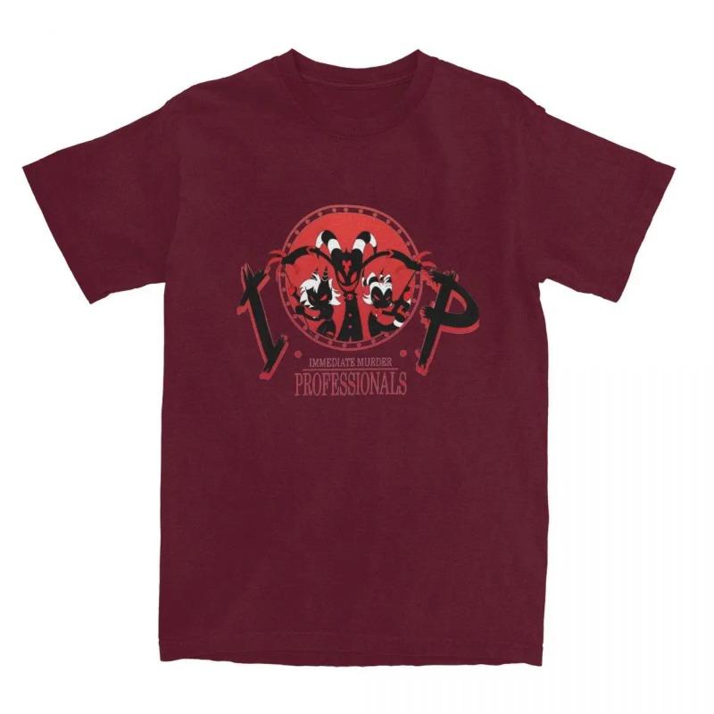Футболка Helluva Boss Start Up Killing Company для мужчин Blitzo Cartoon Cool Tees Футболки с коротким рукавом и круглым вырезом Топы