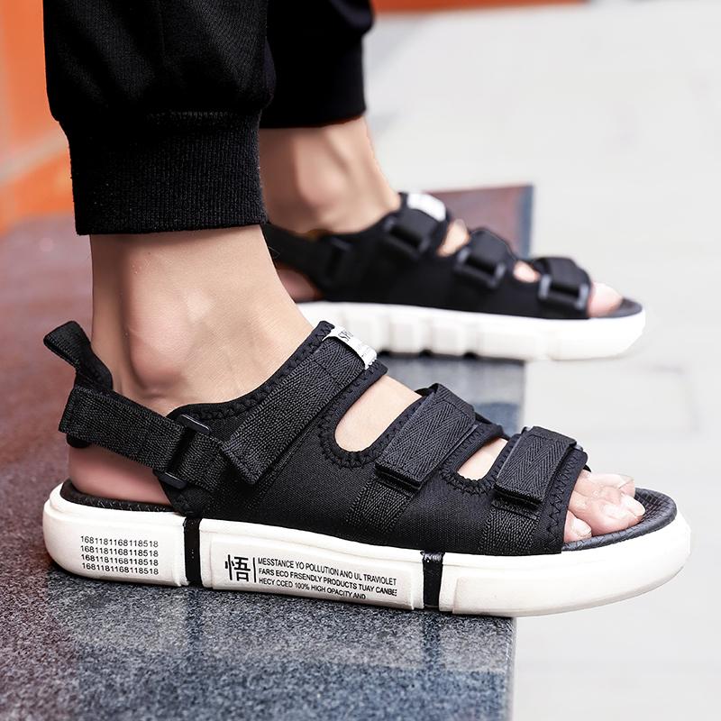 Men Sandals Summer Beach Sandals New Gladiator Men's Sandals Fashion Man Flip Flops Male Flat Shoes Sandalias Big Size 36-46