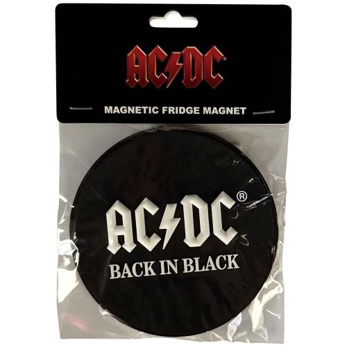 AC/DC Back In Black Fridge Magnet