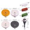 4-дюймовый полировальный круг с полировальной пастой и набором адаптеров для сверл с валом 1/4 дюйма, набор из 8 полировальных инструментов, точильный станок