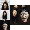 Halloween Haunted House Scene Decor Latex Filled Head Prop For Party And Bar Setup