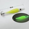 Luminous Squid Jig Silicone Cloth Wrapping Octopus Jig Lure Jigging Lure  Sea Fishing