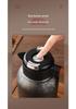 High-End Portable Pure Titanium Insulated Tea Set: Stewing Teapot, Teacups, Gift Box, Ideal for Business Travel