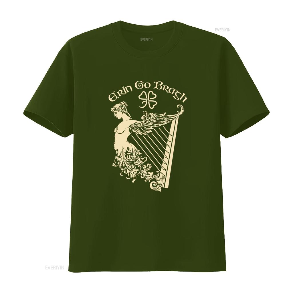 Erin Go Bragh Эйре Ирландская арфа Ирландия День Святого Патрика Футболка Новые Горячие Предложения винтаж Стирка Унисекс уличная мода дизайнерская одежда