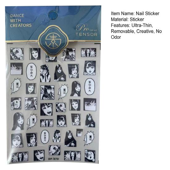 Наклейка для дизайна ногтей, легко наносится, декоративный съемный, хороший модный дизайн маникюра для салона