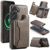 MAGKING K3 Series For Samsung Galaxy S24+ Case Compatible with MagSafe Wallet PC+TPU+PU Phone Cover