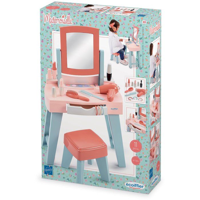 Ma premiere coiffeuse - ECOIFFIER - 11 accessoires - 12 a 36 mois