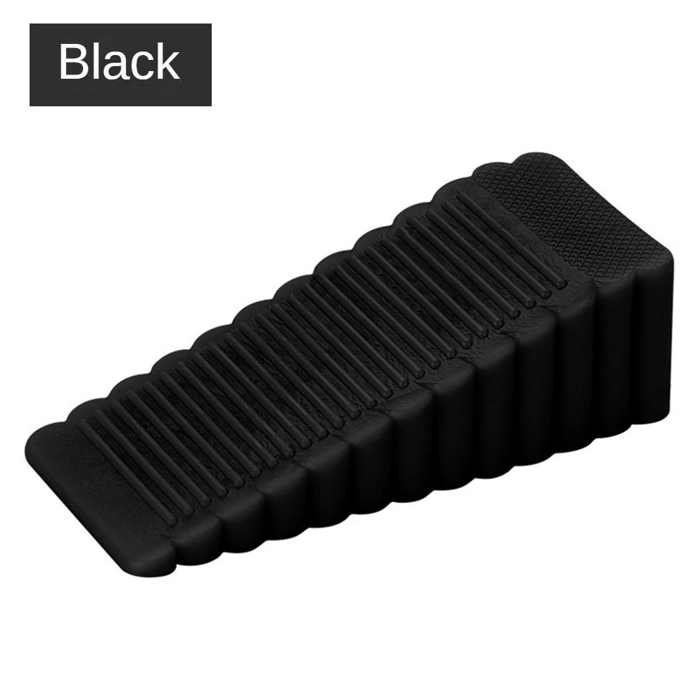 Safety Silicone Door Stop Stoppers Block Wedge Doorstops Door Stopper Home Office Door Rear Retainer Anti-collision Stop AVE