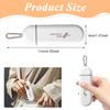 3 Cells Portable Pill Box with Carrying Rope Pocket Pill Case Daily Vitamin Holder Container Small Medicine Box for Office Trip