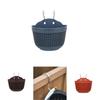 Unique And Stylish Wall Hanging Flower Pot For Garden Fence Or Balcony Decor