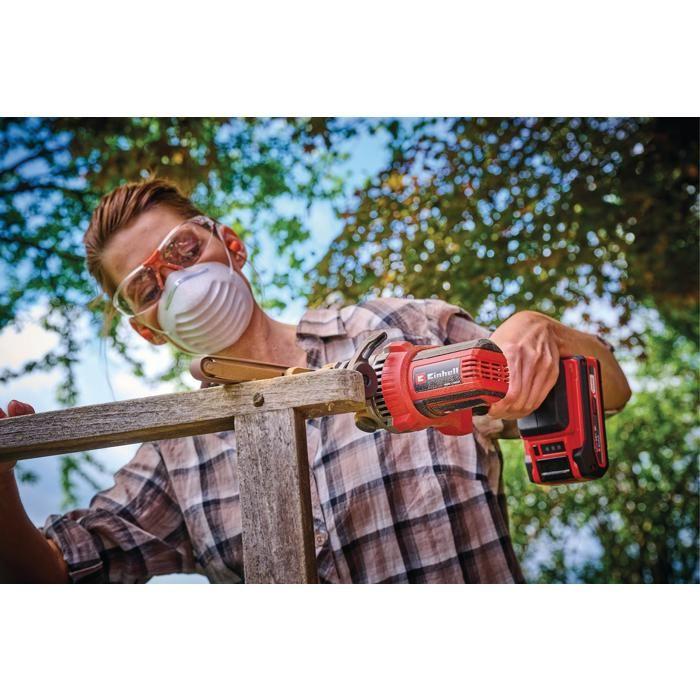 Einhell Lime à bande sans fil TE-BF 18 Li Solo PXC (18V) Livré sans Batterie ni Chargeur