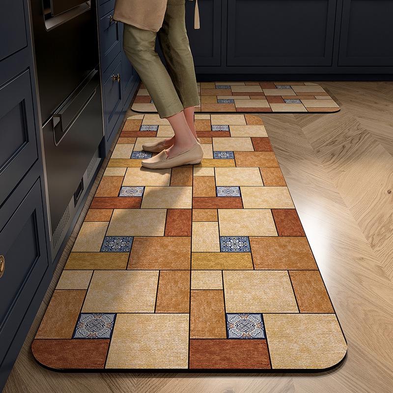 Коврики для кухни Diatom Mud — маслостойкие, противообрастающие, моющиеся, режущиеся и устойчивые к грязи