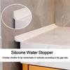 Separation Shower Dam Water Retaining Strip Door Bottom Sealing Strip Water Stopper Self-Adhesive