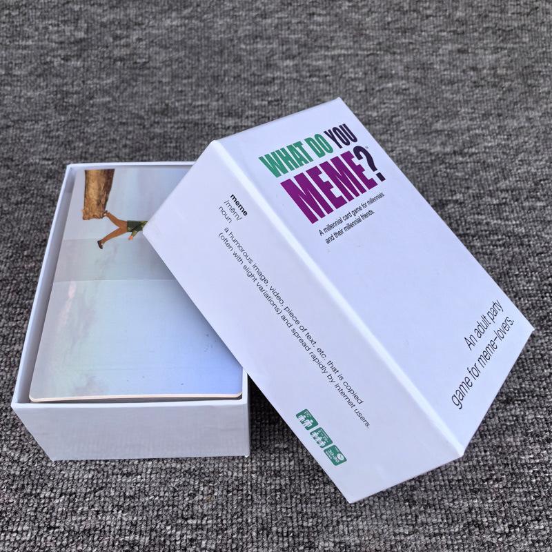 Английская версия карточной игры what do you meme настольная игра для вечеринок интерактивная карта