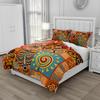 Комплект пододеяльников с 3D-печатью, наволочка из ультратонкого волокна, новый оптовый комплект с благородными африканскими элементами, красочный и удобный