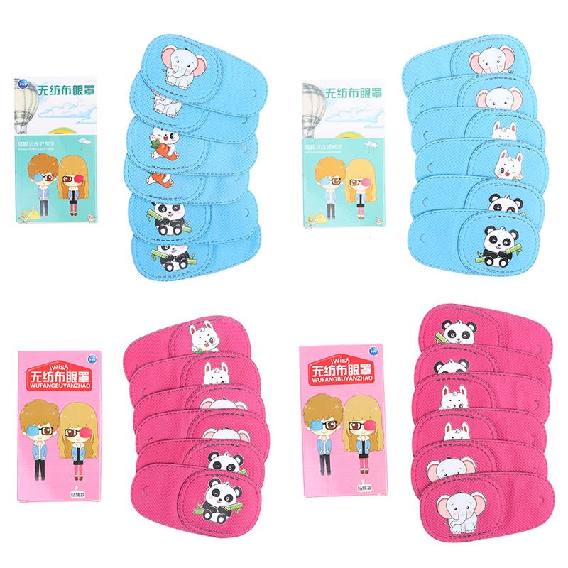 6 шт./компл. детские медицинские повязки на глаза для ухода за зрением детское здравоохранение