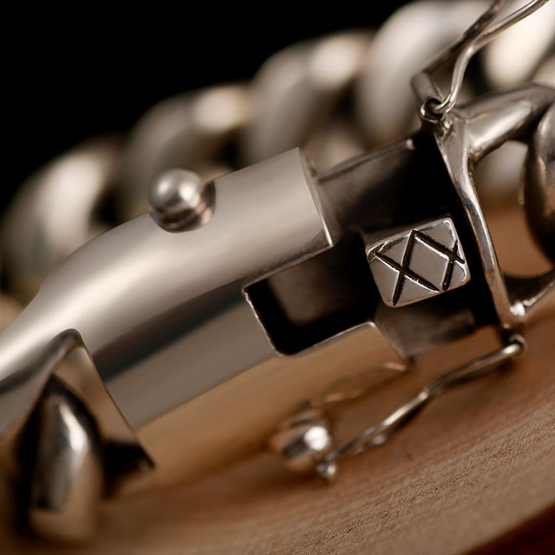 Смелый кубинский браслет мужской модный панк европейский и американский хип-хоп широкий вариант