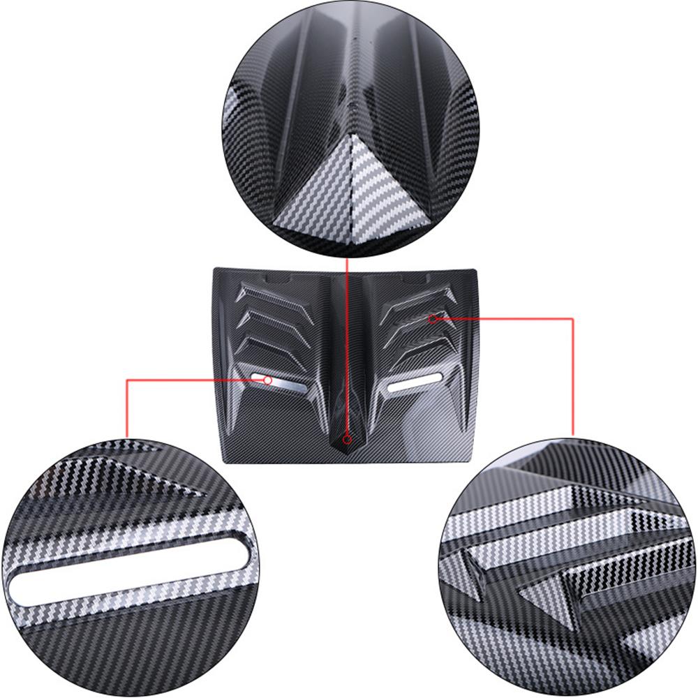 Крышка воздуховыпускного отверстия-BK-1068 узор под карбоновое волокно