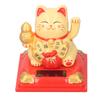 Счастливый машущий кот на солнечной энергии, украшения для кошек, декоративные, приветствующие богатство, кот для рабочего стола в офисе