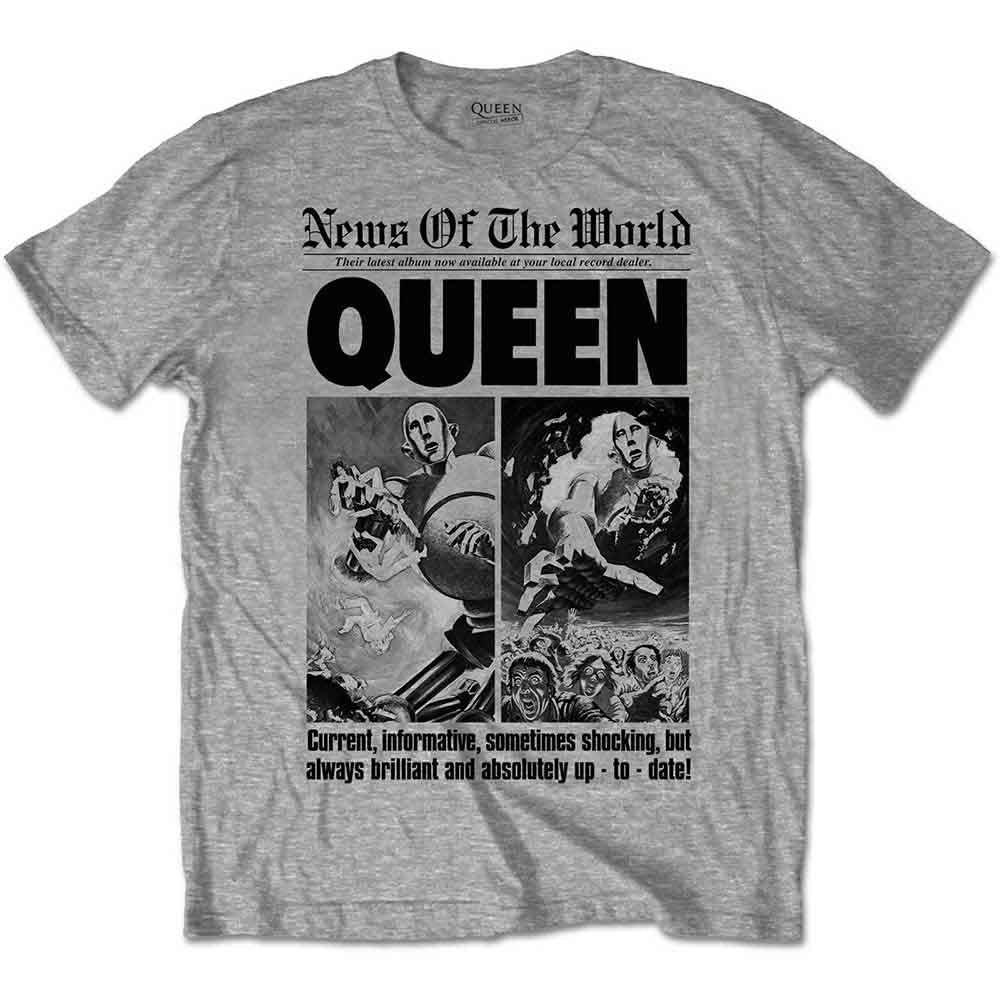 Queen - Новости мира 40-я Первая полоса (Футболка)