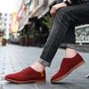 Большие размеры 38-48, классические туфли ручной работы из замши разных цветов, мужские повседневные туфли, модные, на мягкой подошве, деловые, формальные, на плоской подошве