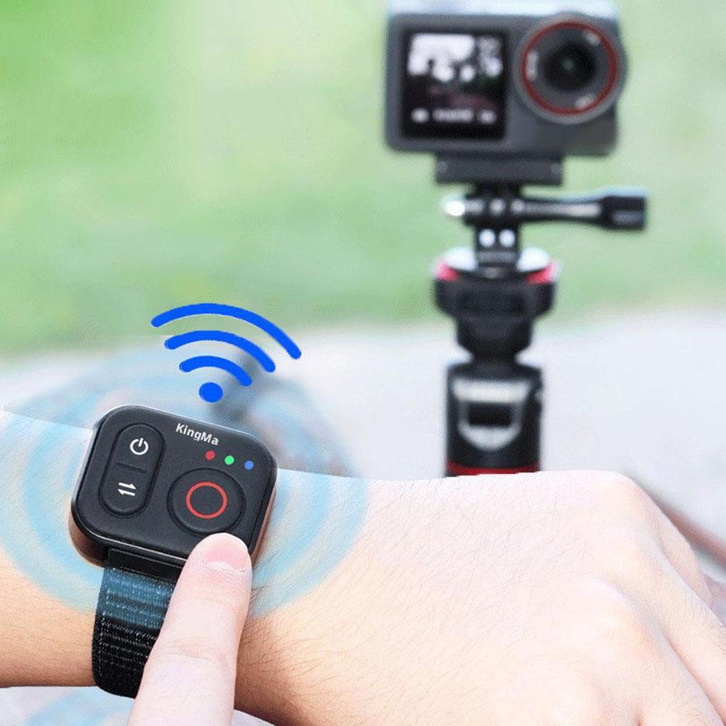 Bluetooth-пульт дистанционного управления с ремешком на запястье Беспроводной пульт для DJI Osmo 360/Action 6/5 Pro/4 для Insta360 X5/X4/X3