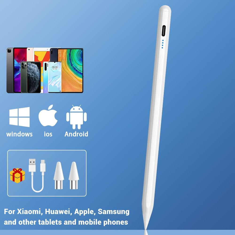 Универсальный стилус для Android IOS Windows Tablet Mobile для iPad Apple Pencil 1 2 для Samsung Huawei Phone Xiaomi емкостный стилус