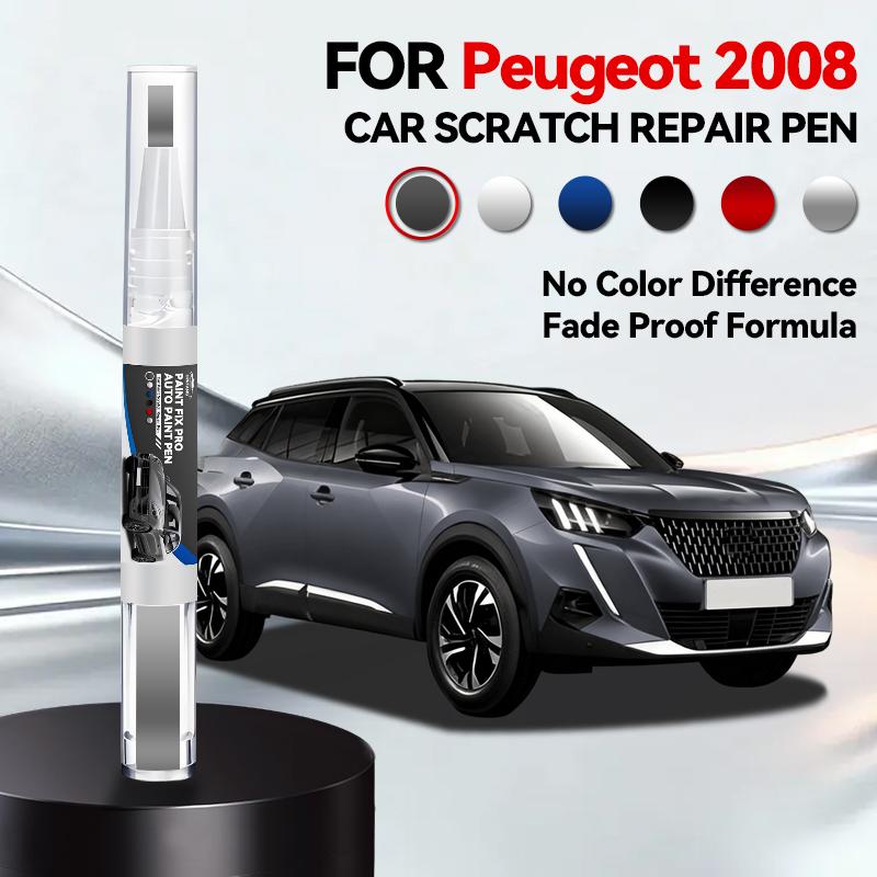 Для Peugeot 2008 2013-2025 P21 P54 Ремонтная ручка для краски Подкраска Удаление царапин DIY Автоаксессуары Черный Белый Серый Синий Оранжевый