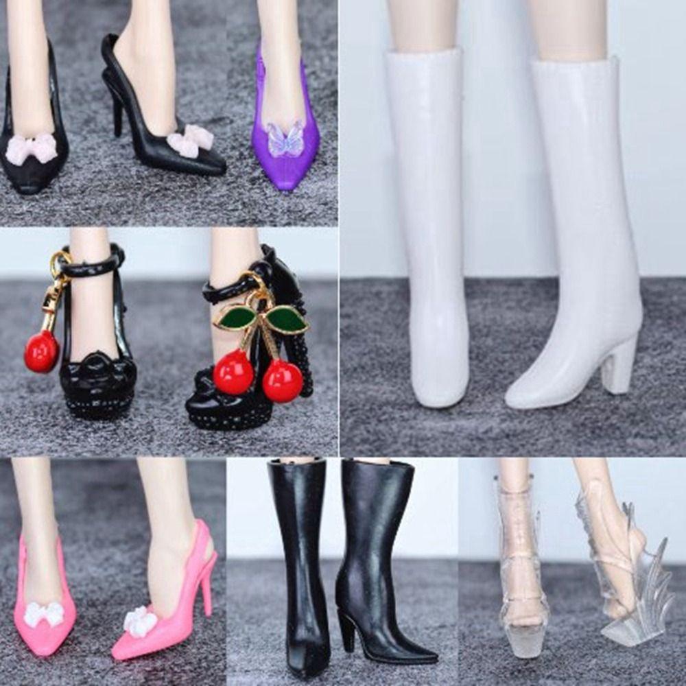 Quality High Heels Shoes 30cm Figure Doll Sandals High Quality 1/6 Doll Shoes Doll Accessories