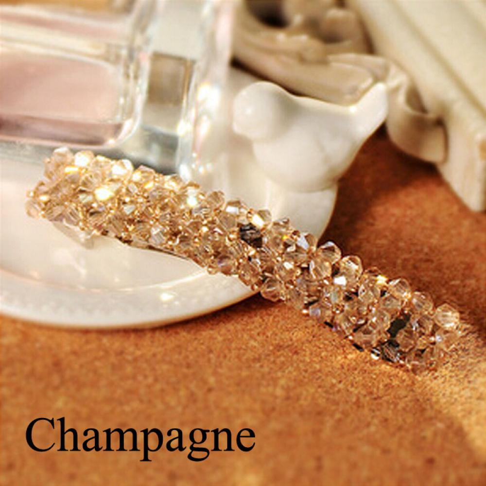 Hair Accessories Headwear Women Hair Clip Barrette Crystal Rhinestone Hairpin