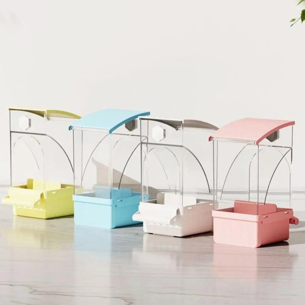 Weather-Resistant Bird Feeder Large Capacity Shake-Resistant Feeder Transparent Feeder Garden