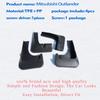 Для Mitsubishi Outlander EX 2009-2012 брызговики крылья брызговики брызговики автомобильные аксессуары Auto Styline