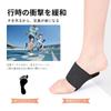 YFFSFDC Arch Foot Supporter Set of 2 for 1 Standing Daily Protective Sole of Shock Burden Black Protection, Pair, Climbing, Work, Life, Pad, Foot,